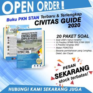 Open order buku PKN STAN Terbaru dan Terlengkap
